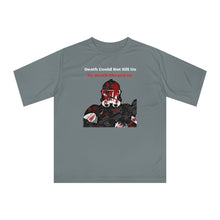 Load image into Gallery viewer, 228th- Death Obeys Us- Unisex Zone Performance T-shirt
