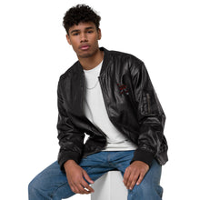Load image into Gallery viewer, 228th Spook- Leather Bomber Jacket