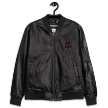 Load image into Gallery viewer, 228th Spook- Leather Bomber Jacket