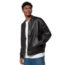 Load image into Gallery viewer, 228th Stealth- Leather Bomber Jacket