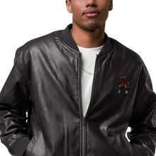 Load image into Gallery viewer, 228th Spook- Leather Bomber Jacket