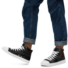 Load image into Gallery viewer, 228th Spook- Men’s high top canvas shoes