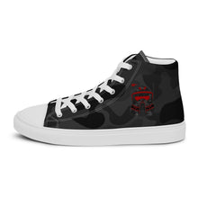 Load image into Gallery viewer, 228th Spook- Men’s high top canvas shoes