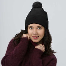 Load image into Gallery viewer, 228th Skull Symbol- Pom-Pom Beanie