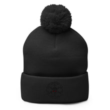 Load image into Gallery viewer, 228th Skull Symbol- Pom-Pom Beanie