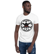 Load image into Gallery viewer, 228th Black Skulls Symbol- Short-Sleeve Unisex T-Shirt