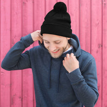 Load image into Gallery viewer, 228th Skull Symbol- Pom-Pom Beanie