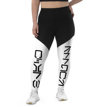 Load image into Gallery viewer, Black Skulls- Sports Leggings
