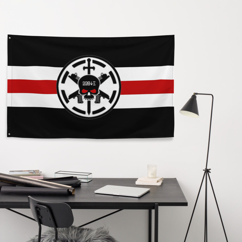 228th Black Skulls Flag