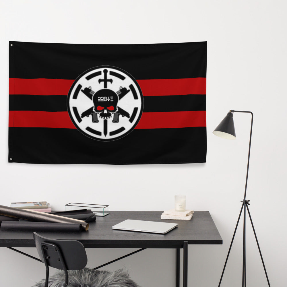 228th Black Skulls Flag