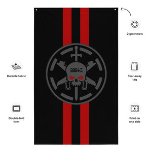 228th Black Skulls Stealth Banner