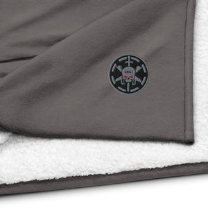 228th Stealth Symbol- Premium sherpa blanket
