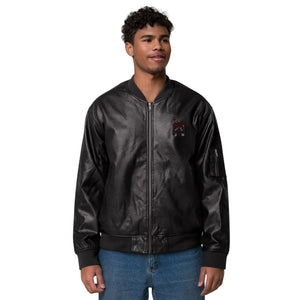 228th Spook- Leather Bomber Jacket