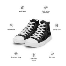 Load image into Gallery viewer, 228th Stealth- Men’s high top canvas shoes
