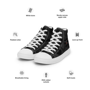 228th Stealth- Men’s high top canvas shoes