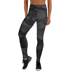 228th Camo Print- Yoga Leggings