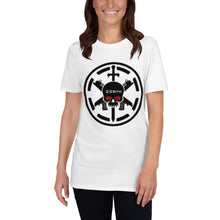 Load image into Gallery viewer, 228th Black Skulls Symbol- Short-Sleeve Unisex T-Shirt
