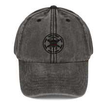 Load image into Gallery viewer, 228th Black Skulls Symbol- Vintage Hat
