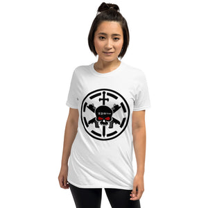 228th Black Skulls Symbol- Short-Sleeve Unisex T-Shirt