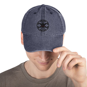 228th Black Skulls Symbol- Vintage Hat
