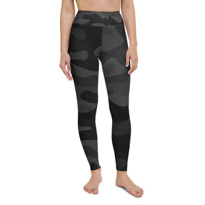 228th Camo Print- Yoga Leggings