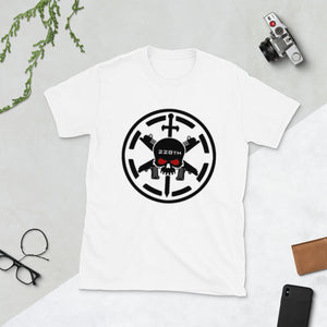 228th Black Skulls Symbol- Short-Sleeve Unisex T-Shirt