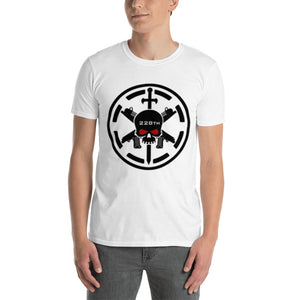 228th Black Skulls Symbol- Short-Sleeve Unisex T-Shirt