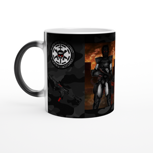 Flanker and his Hellhound Magic 11oz Ceramic Mug