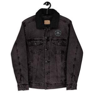 228th Stealth- Unisex denim sherpa jacket
