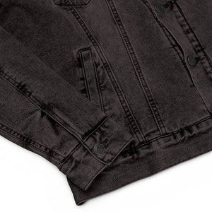 228th Stealth- Unisex denim sherpa jacket