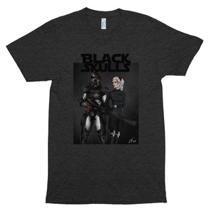 228th Black Skulls Flanker & Lynx- Unisex Tri-Blend Track Shirt