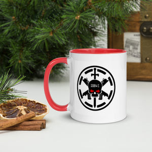 228th Symbol White Mug With Internal Coloring